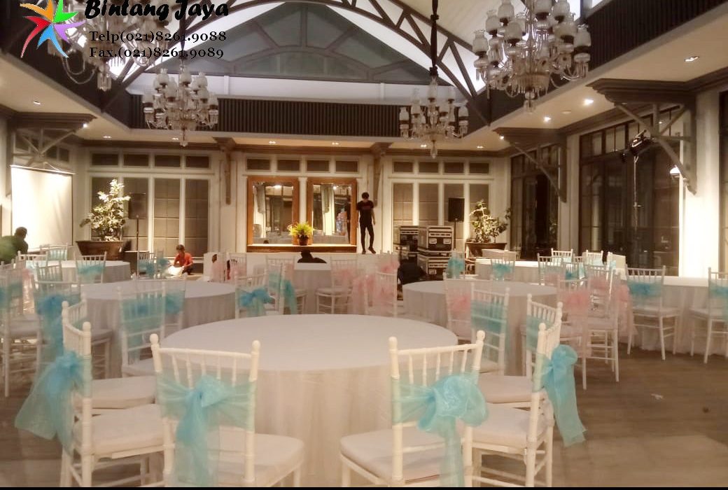 Sewa Kursi Tiffany Kawasan Industri Menara Permai Cileungsi Bogor