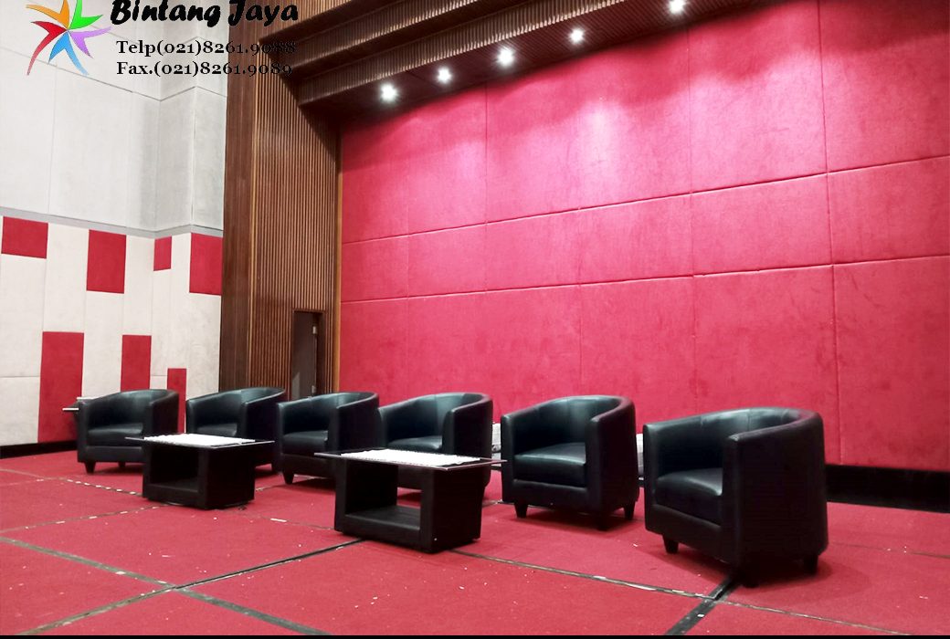 Sewa Kursi Sofa single Oval Hitam Ciledug Tangerang