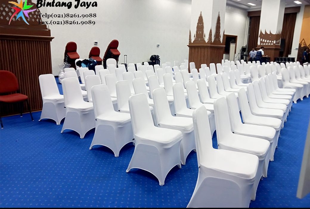 Sewa Kursi Futura Stainless Pakai Cover Premium Jakarta Barat