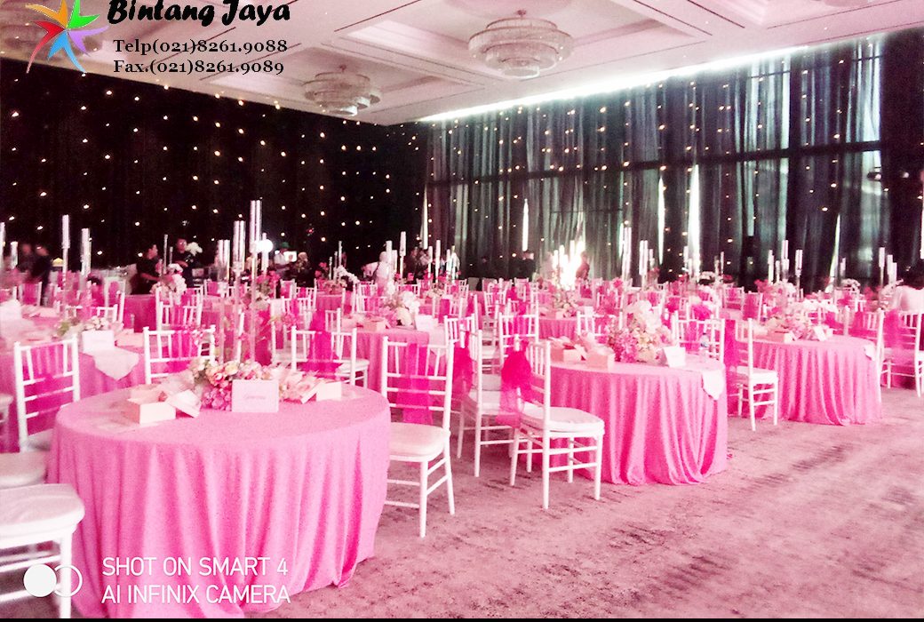Sewa Kursi Tiffany Kayu Acara Halal Bihalal berkelas Area Bekasi Barat
