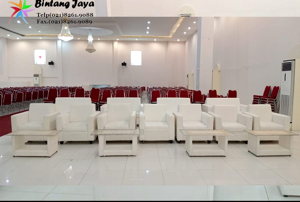 Sewa Kursi Sofa VIP Tipe Single Event Area Bekasi Cibitung