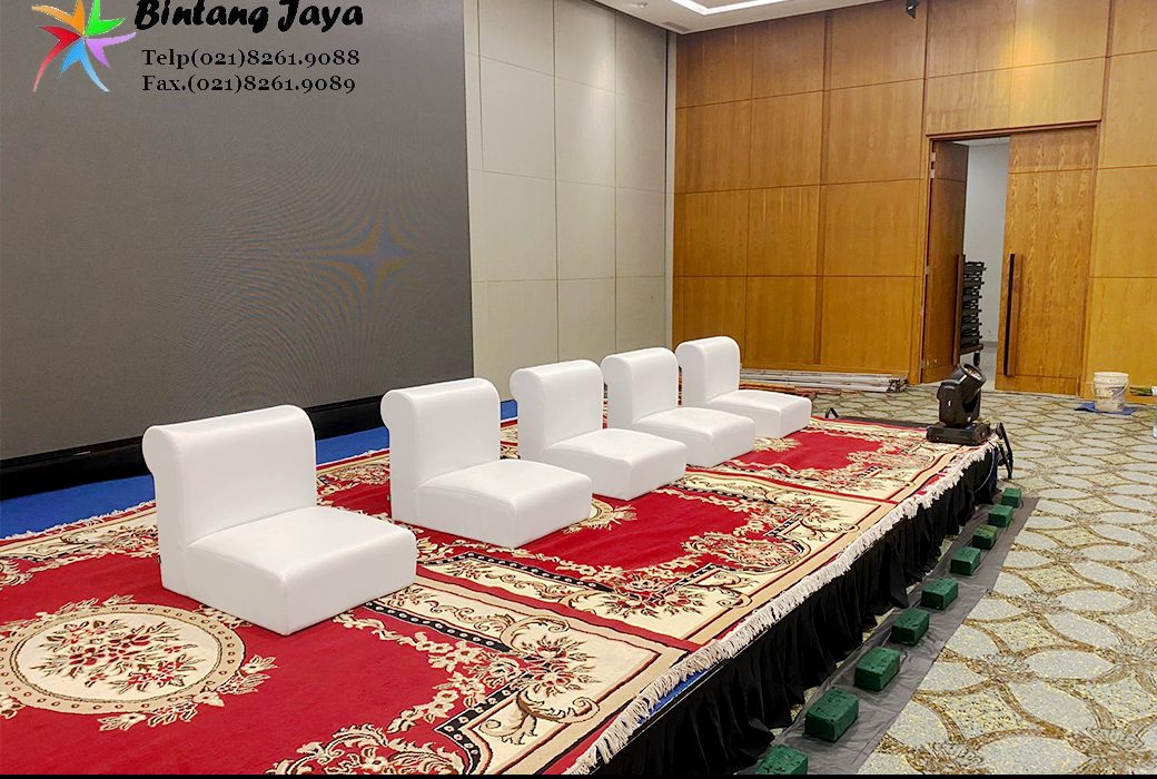 Sewa Sofa Lesehan Talk Show Area Jakarta Pusat