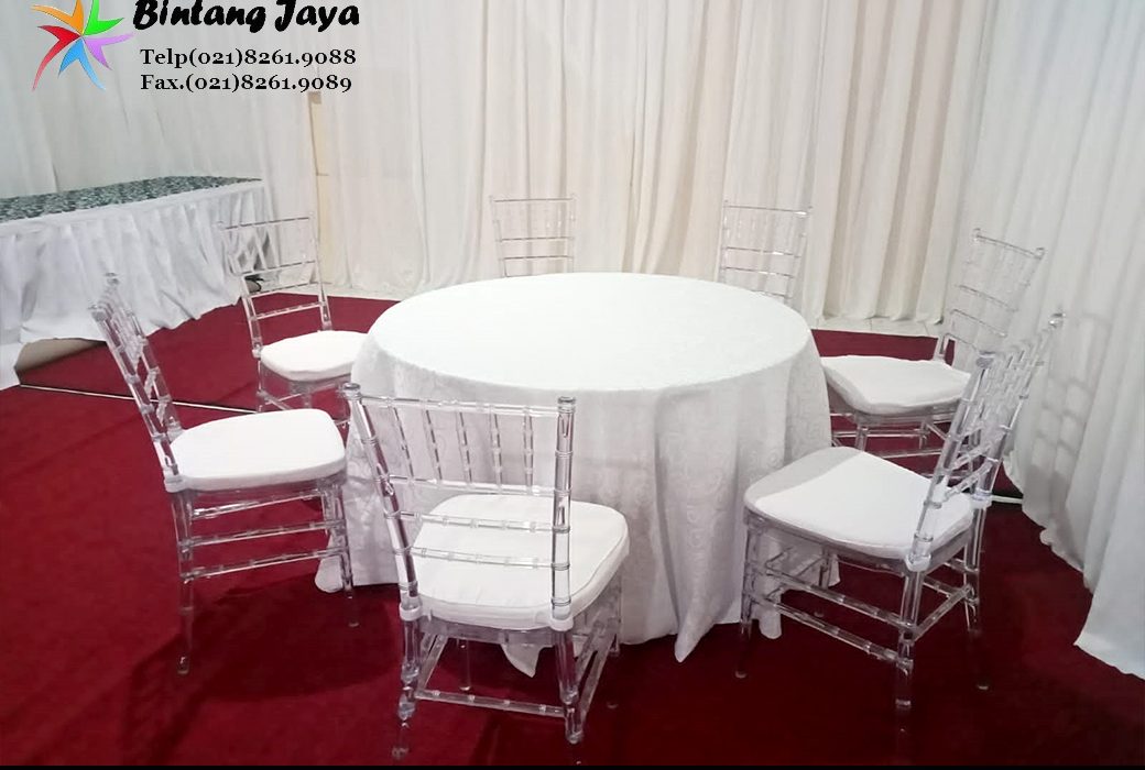 Sewa Kursi Type Acrylic Bening Jakarta