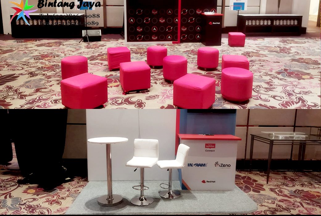 Sewa Meja Kursi Barstool Dan Puff Event Fairmount Hotel Jakarta