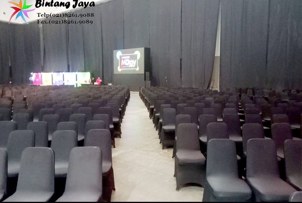 Sewa Kursi Cover Hitam Ketat Terdekat BSD Tangerang