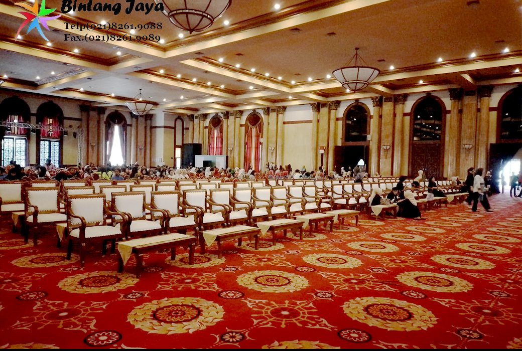 Sewa Kursi Kayu Type VIP Area Terdekat Jakarta