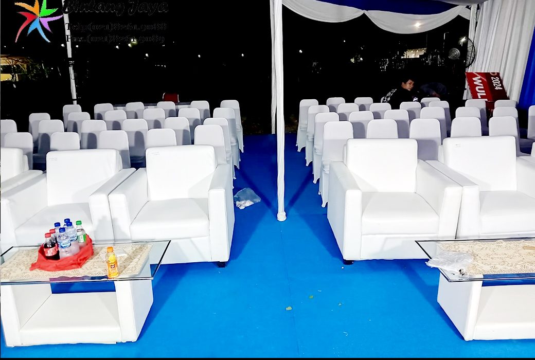 Solusi Sewa Sofa Putih Single Kotak Area Cikarang Bekasi
