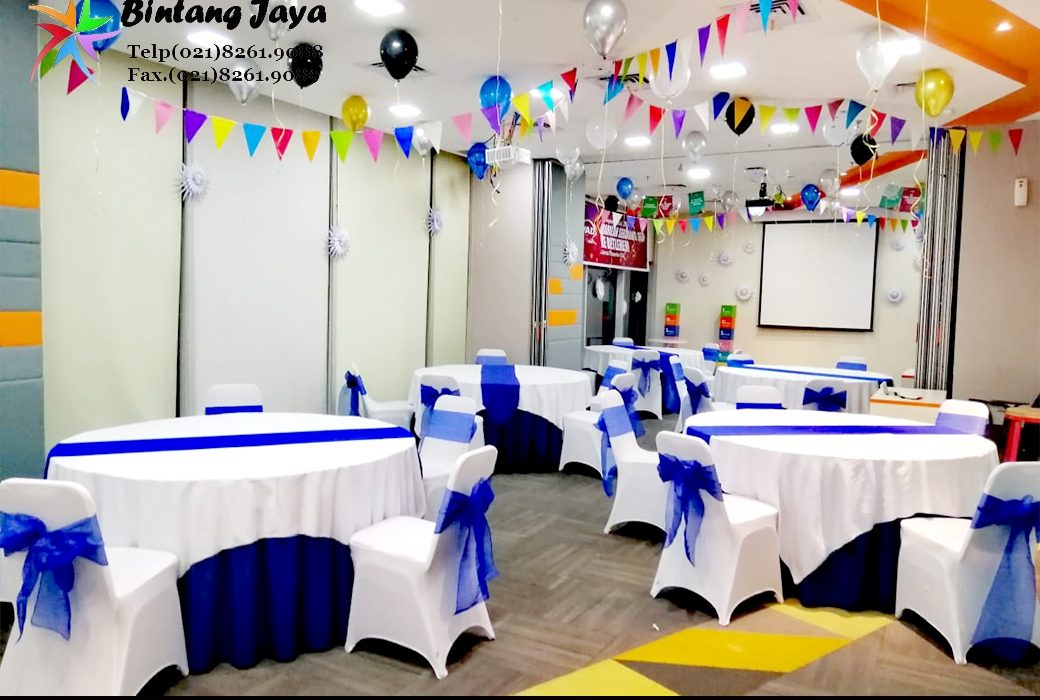 Harga Spesial Promo Sewa Meja Bundar Dan Kursi Cover Area Jakarta