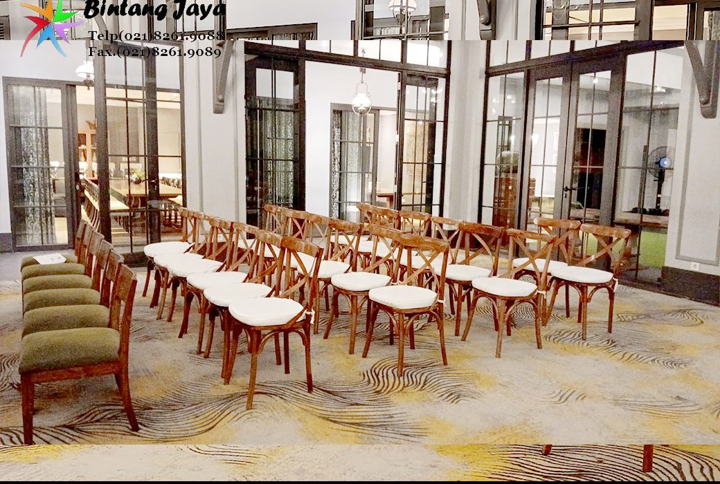 Pusat Jasa Sewa Kursi Cross Back Stok Banyak Di Cilegon