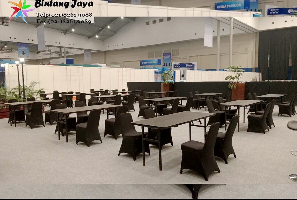 Sewa Kursi Futura Cover Hitam Event Ice BSD Serpong Tangerang