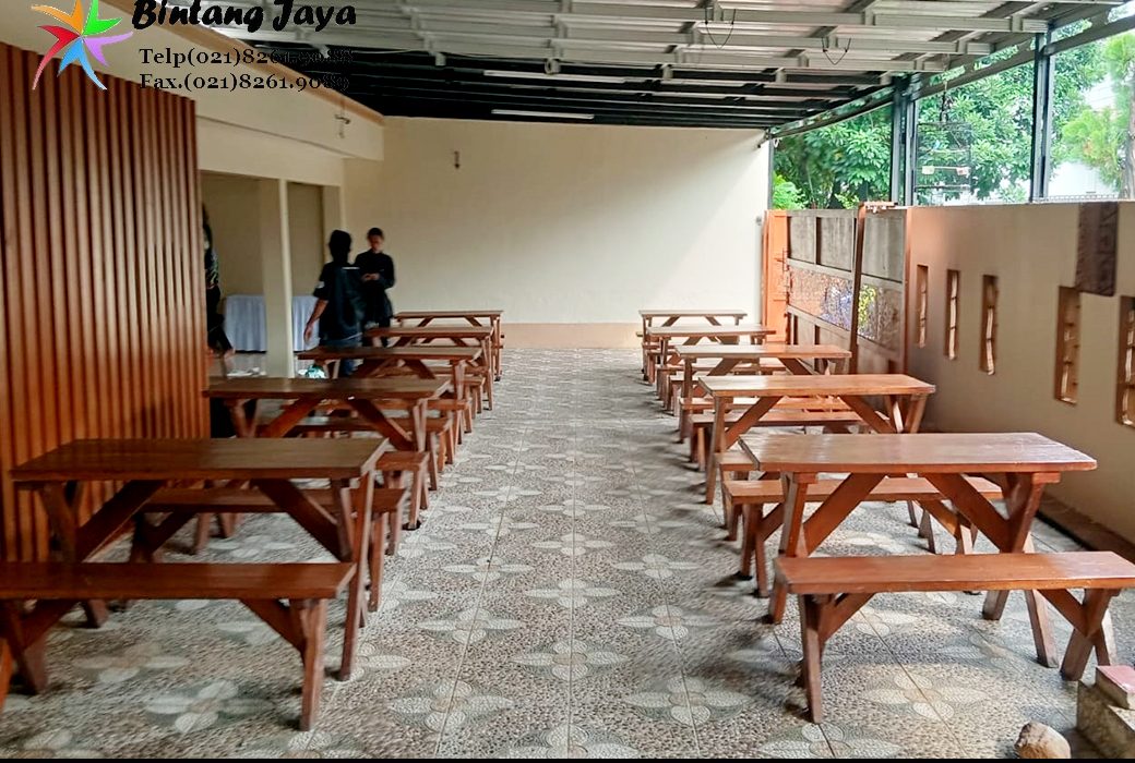 Sewa Meja Taman 1 set Kursi Taman event Jakarta