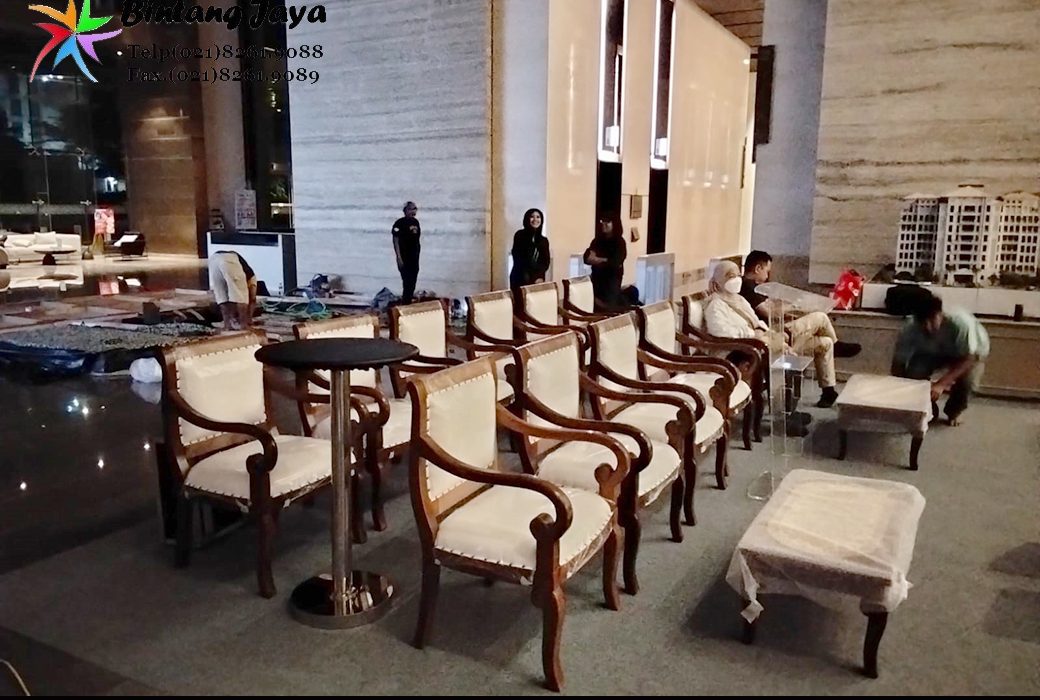 Rental Arm Chairs VIP Kayu Jakarta