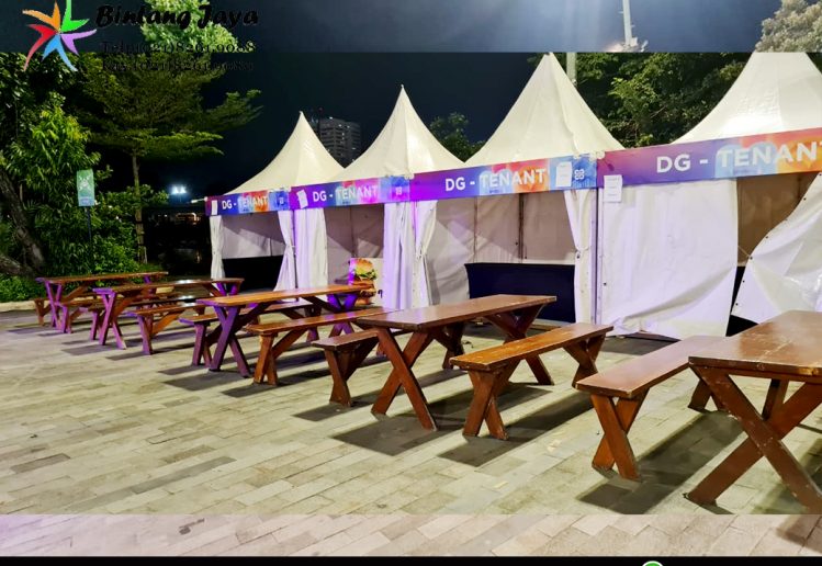 Rental Tenda Kerucut Dan Meja Kursi Taman Jakarta