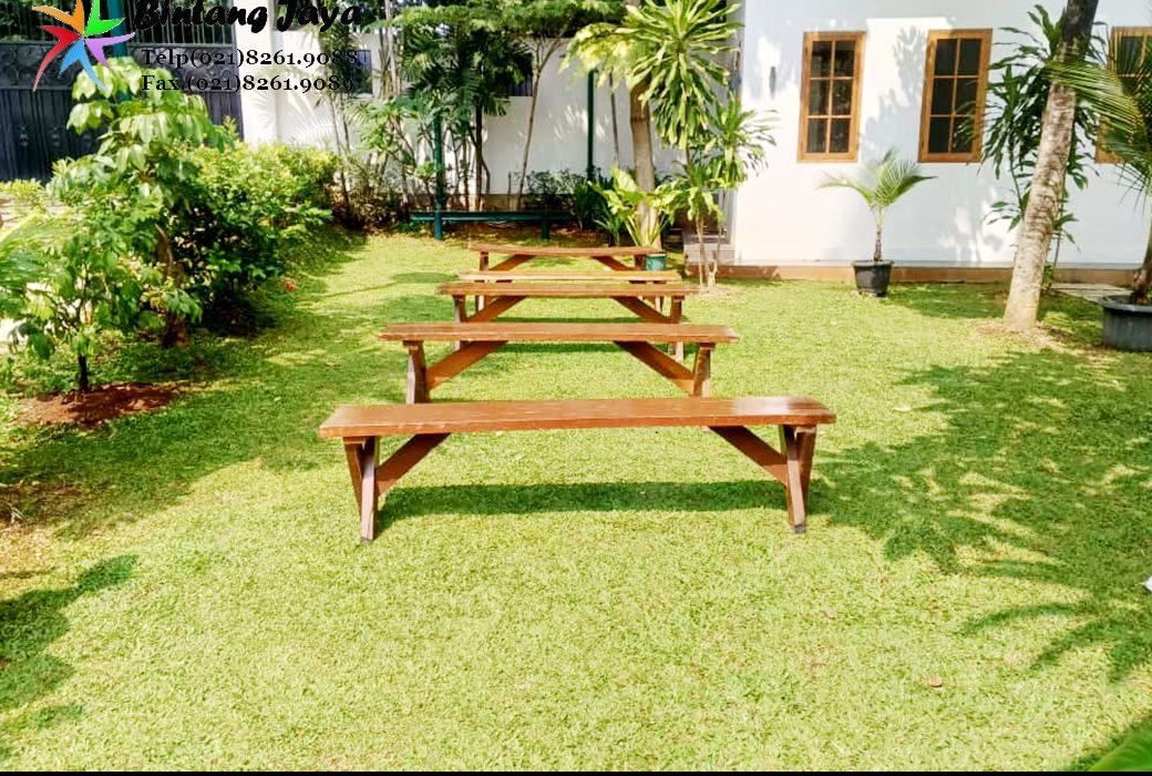 Jasa Sewa Bangku Taman Kayu Type Extra Bogor
