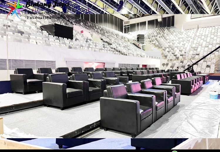 Jasa Sewa Sofa Dan Kursi Cover Hitam Senayan Jakpus