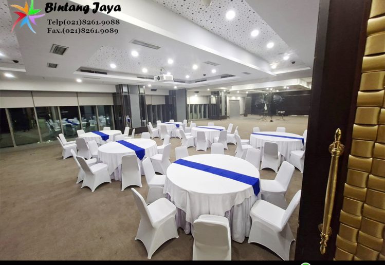 Sewa Round Table Dan Kursi Event Stainless Plaza Jamsostek Jakarta Profesional dan Elegan