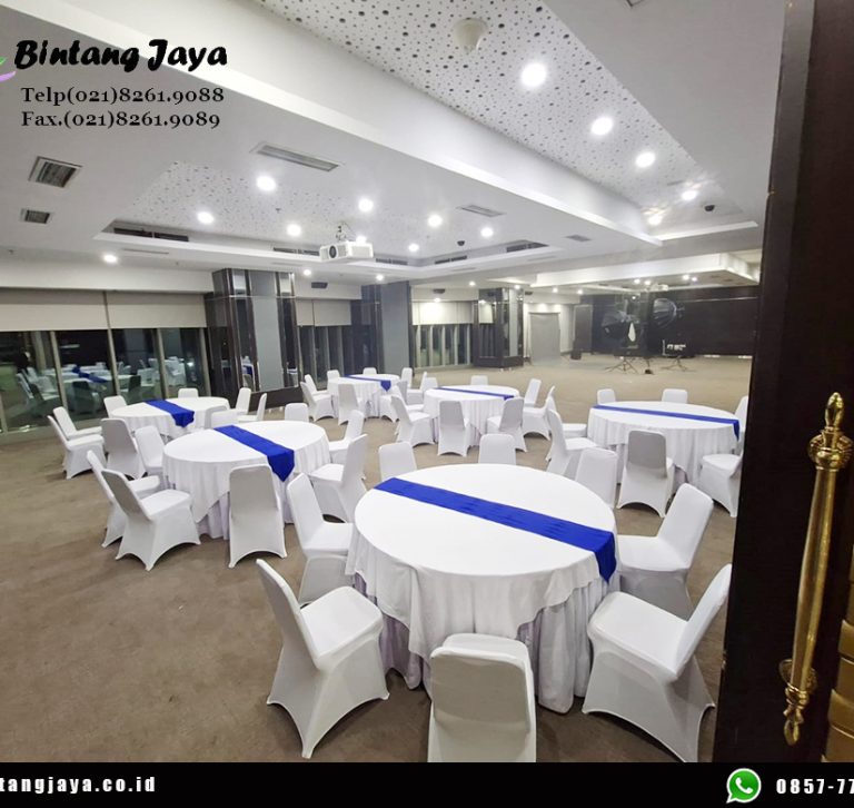 Sewa Round Table Dan Kursi Event Stainless Plaza Jamsostek Jakarta Profesional dan Elegan