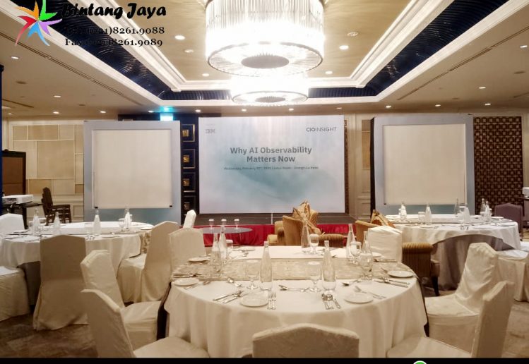 Sewa Meja Bulat Dekorasi Ramadhan untuk Event Formal dan Religi