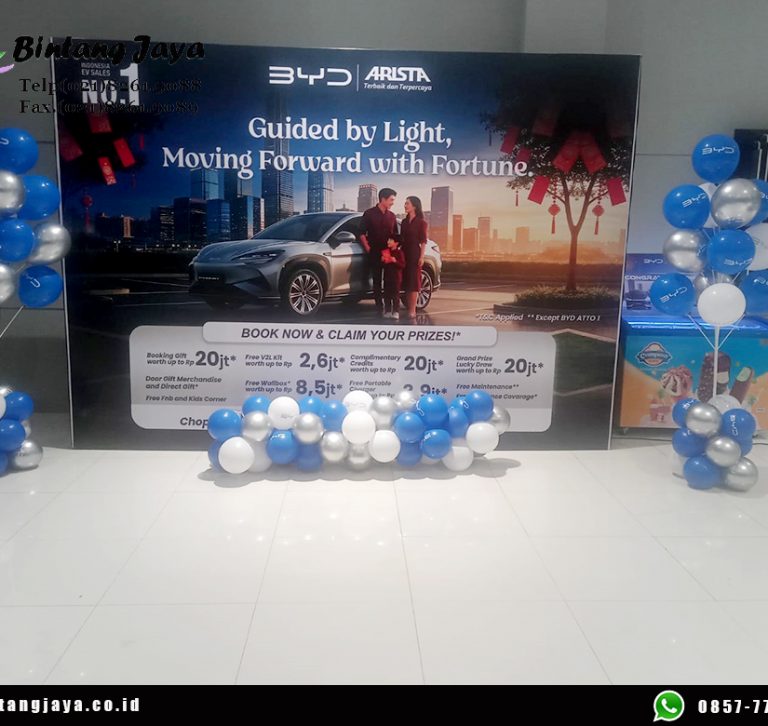 Sewa Backdrop, Meja, Kursi, Dekorasi Balon Event BYD Jakarta Profesional dan Lengkap
