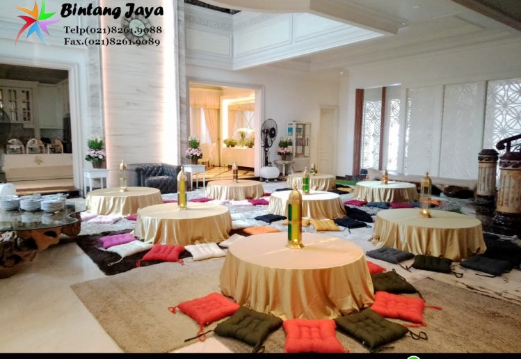 Sewa Meja Lesehan Bulat Tambun Selatan Bekasi untuk Bukber dan Kajian