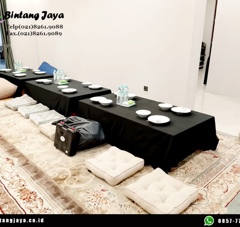 Sewa Meja Lesehan Kotak Pamulang Harga Terjangkau