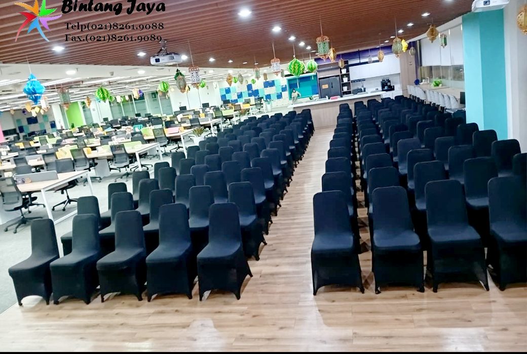 Sewa Kursi Futura Cover Hitam Palmerah Jakarta Barat untuk Event Kantor