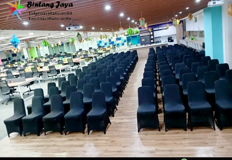 Sewa Kursi Futura Cover Hitam Palmerah Jakarta Barat untuk Event Kantor