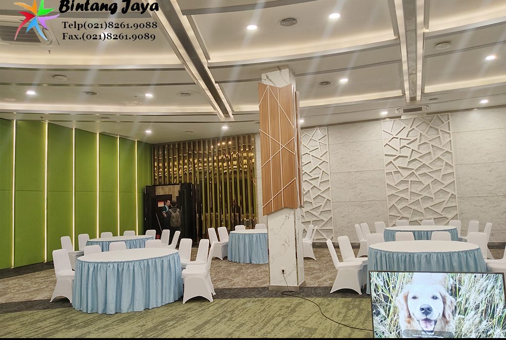 Sewa Meja Round Table dan Kursi Futura Event Auditorium Brilian Jakarta Selatan