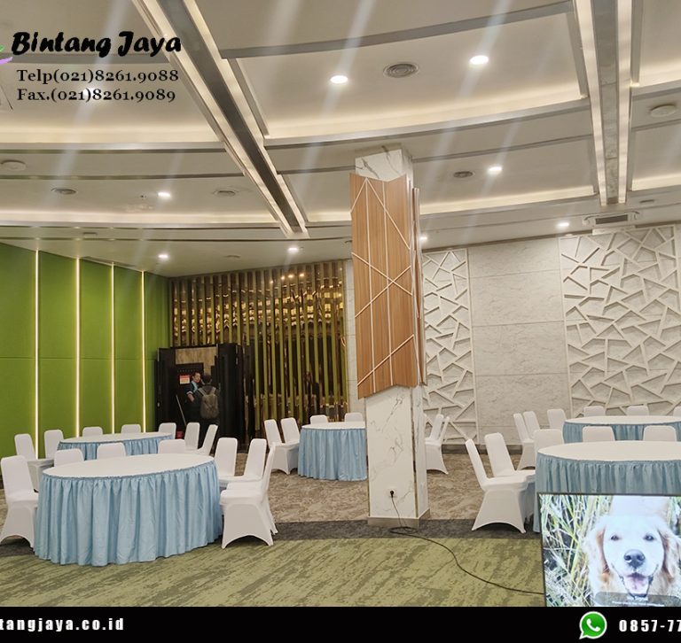 Sewa Meja Round Table dan Kursi Futura Event Auditorium Brilian Jakarta Selatan
