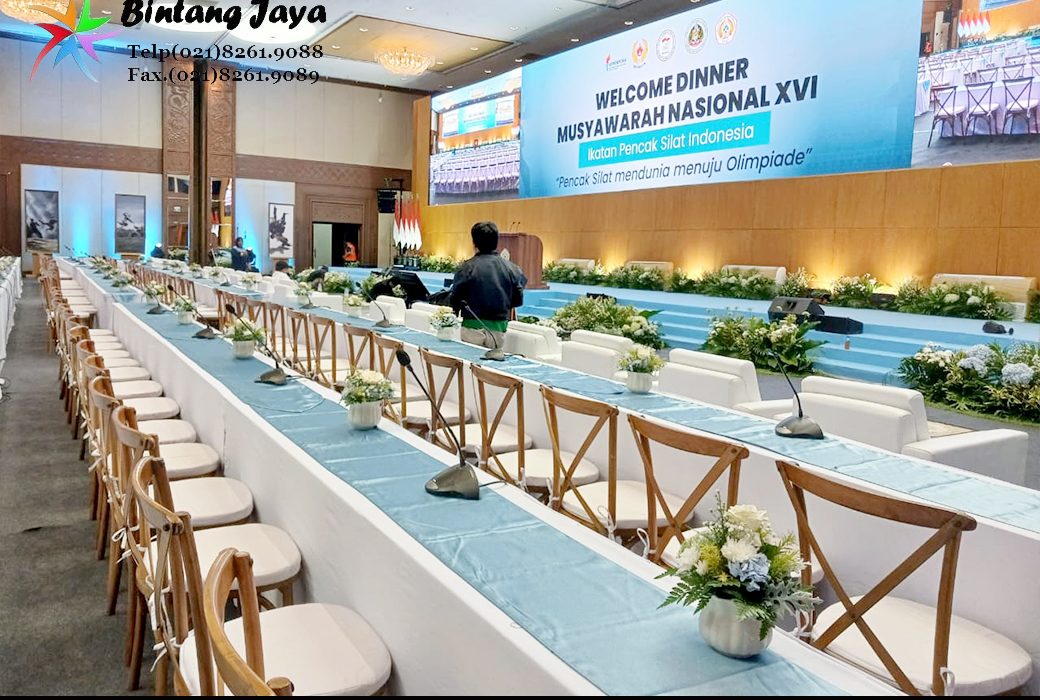 Rental Kursi Crossback Jakarta untuk Event Elegan dan Estetik