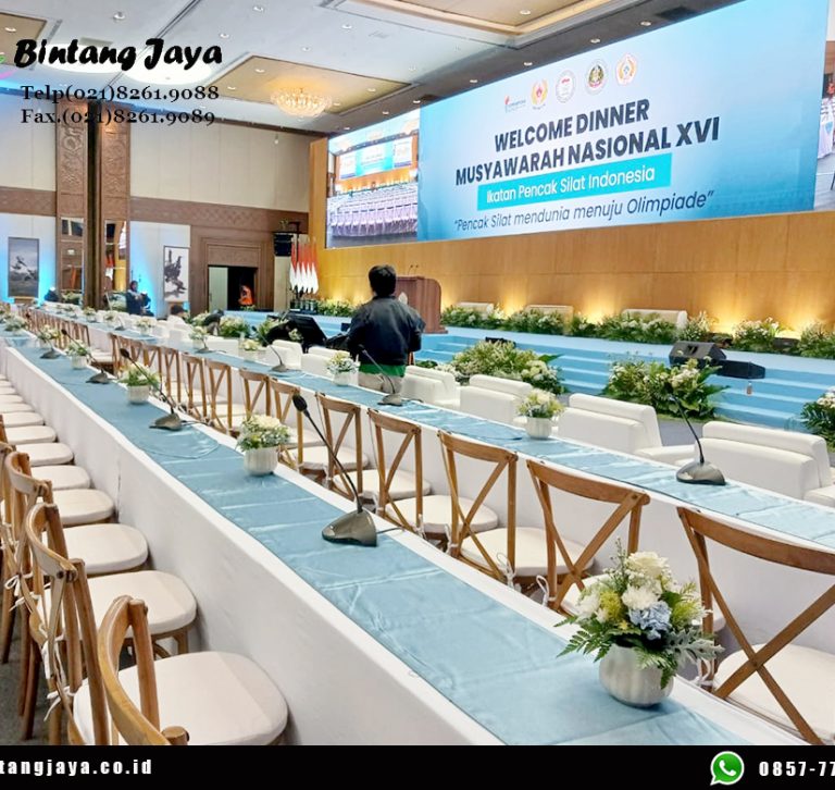 Rental Kursi Crossback Jakarta untuk Event Elegan dan Estetik