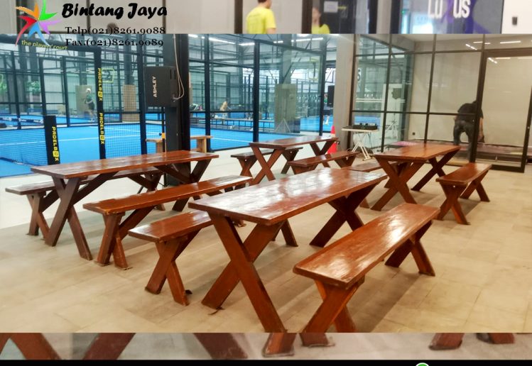 Sewa Set Kursi Meja Taman 180x60 untuk Event Outdoor dan Chill Area