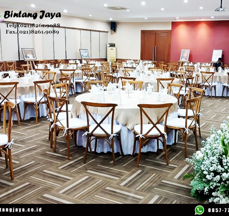 Sewa Kursi Crossback untuk Event Eksklusif dan Premium