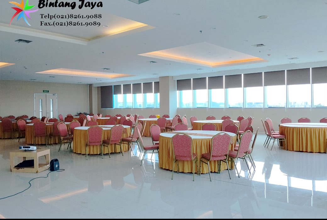 Sewa Meja Round Table Diameter 180cm Area Cikarang