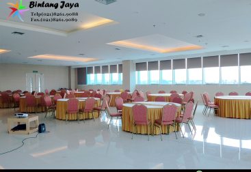Sewa Meja Round Table Diameter 180cm Area Cikarang