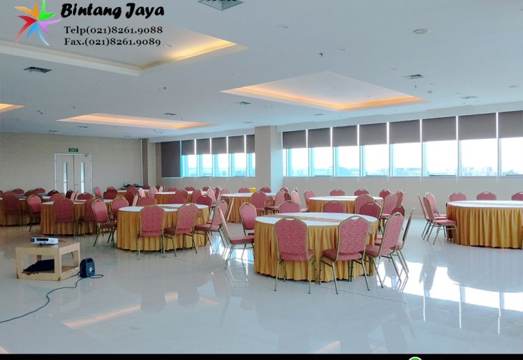 Sewa Meja Round Table Diameter 180cm Area Cikarang