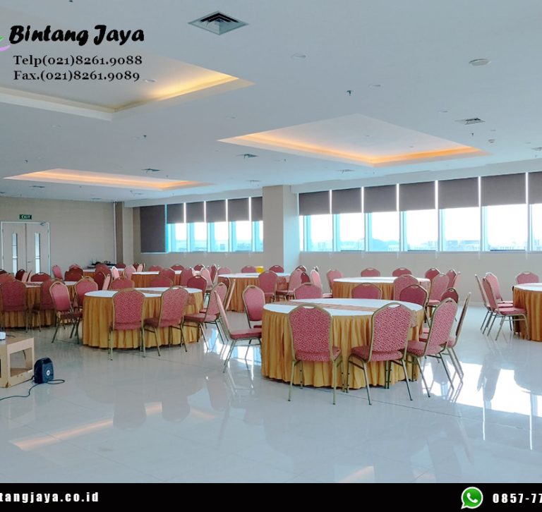 Sewa Meja Round Table Diameter 180cm Area Cikarang