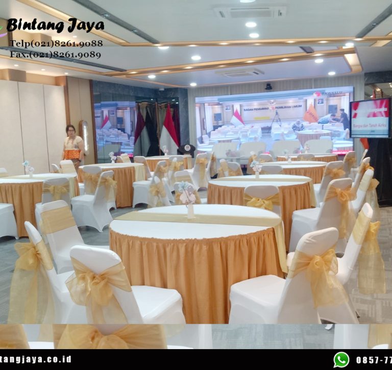 Sewa Kursi, Meja Bundar Event Gedung Bawaslu Jl. Thamrin Jakpus untuk Acara Resmi dan Profesional