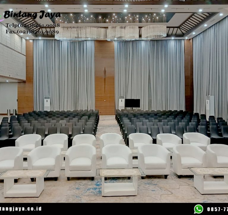 Sewa Sofa OVAL Putih, Sofa OVAL Hitam dan Meja Kaca Jakarta