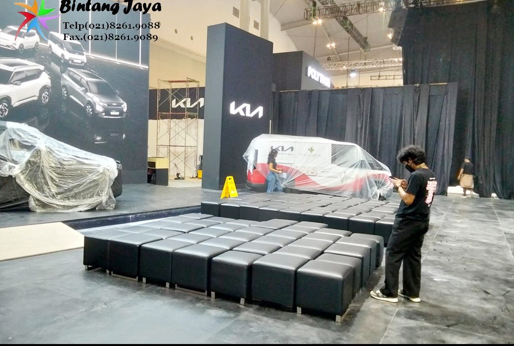 Sewa Puff Hitam Kotak Jakarta untuk Lounge Modern dan Event Berkelas