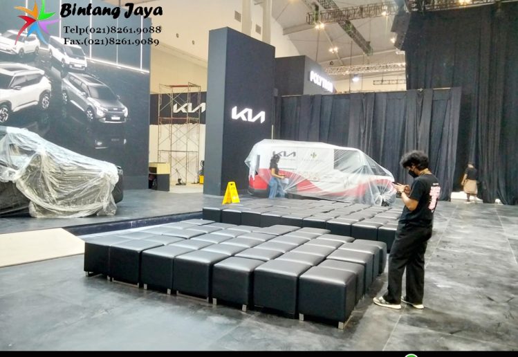 Sewa Puff Hitam Kotak Jakarta untuk Lounge Modern dan Event Berkelas