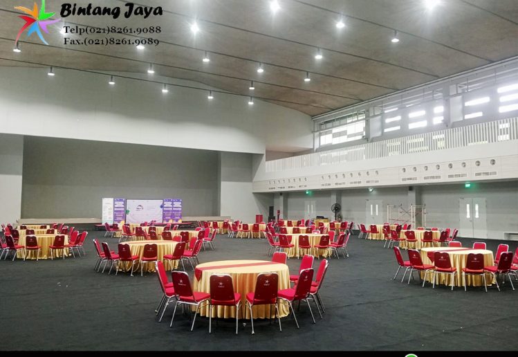 Sewa Kursi Event, Meja Bulat Event Binus Alam Sutra