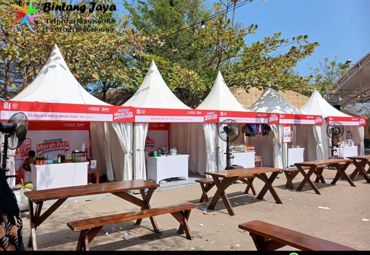 Rental Tenda Kerucut, Kursi Meja Taman Jakarta 087885377555
