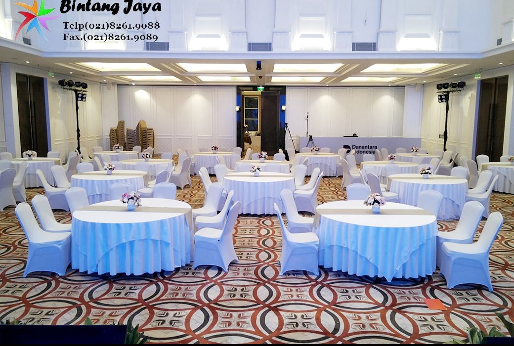 Sewa Meja, Kursi dan Cover Event Danantara 087885377555