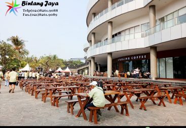 Rental Meja Taman, Bangku Taman Kayu Ancol Jakut 087885377555