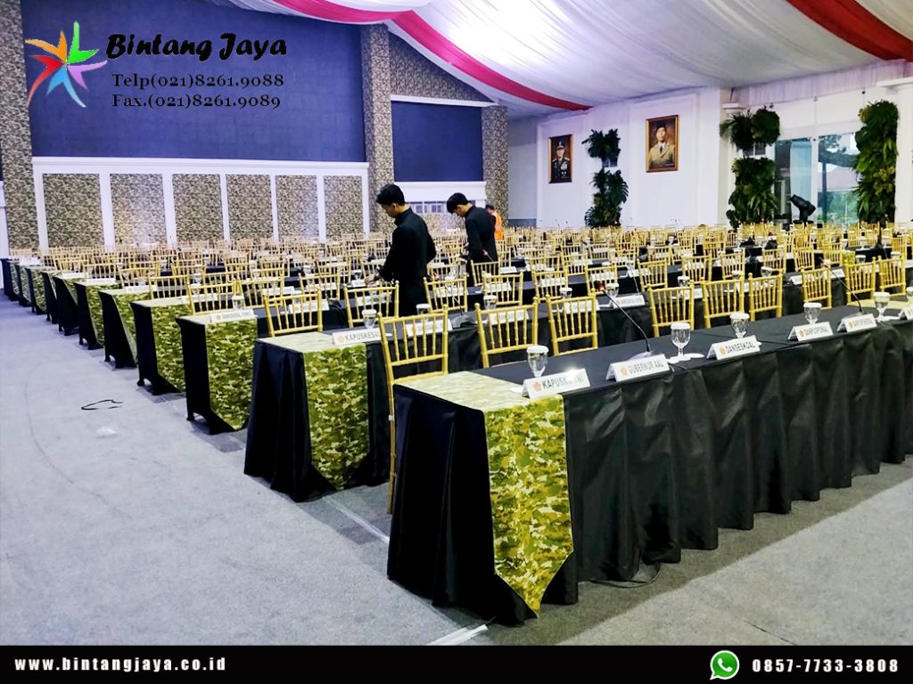 Sewa Meja IBM 180×45 Hitam Jakarta Seminar, Expo & Corporate Event 085777333808