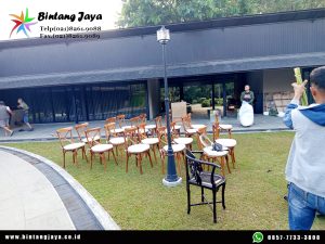 Rental Kursi Crossback Jakarta untuk Jamuan, Gathering dan Outdoor Party