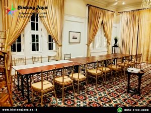Rental Tiffany Chairs, Meja IBM HPL Jakarta 087885377555 untuk Wedding dan Corporate Event