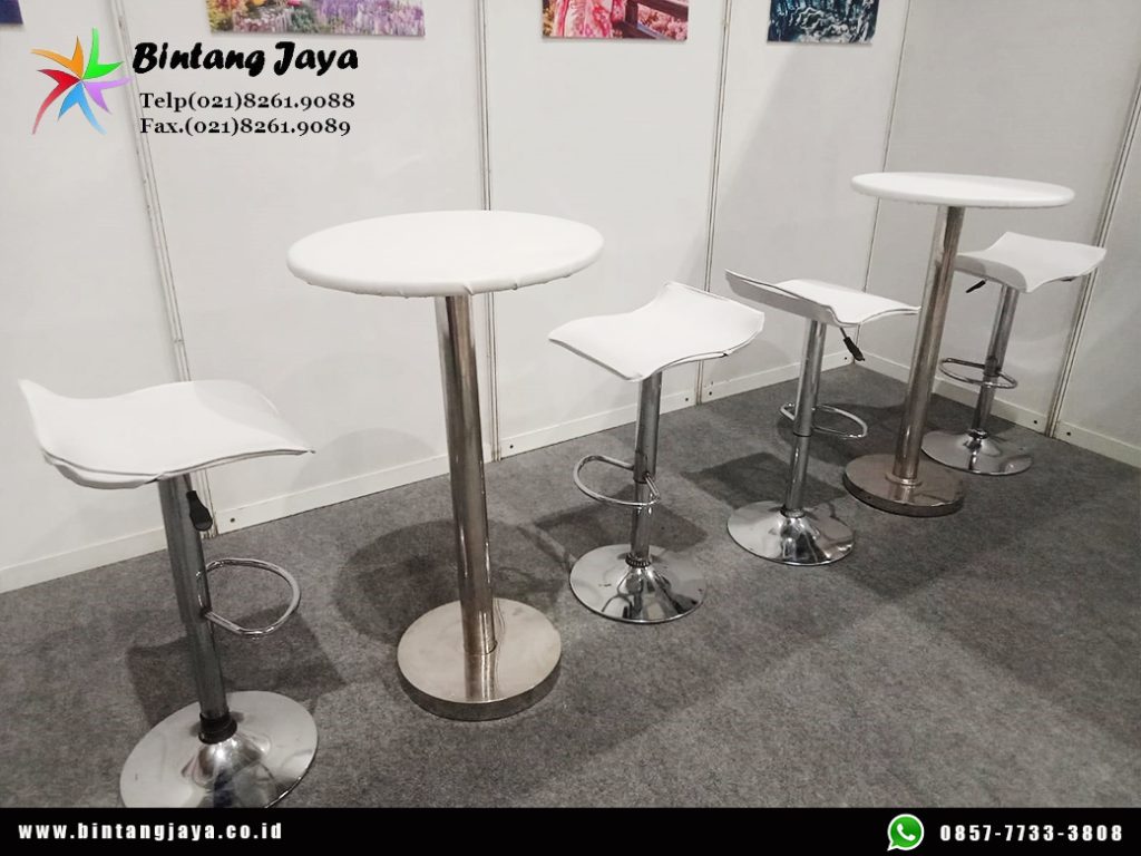 Sewa Meja Dan Kursi Bar Kotak Putih Jakarta 085777333808 untuk Event Modern